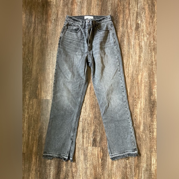 Abercrombie & Fitch The Ankle Straight Ultra High Rise Jeans Women’s Size 28/6L - Picture 1 of 3